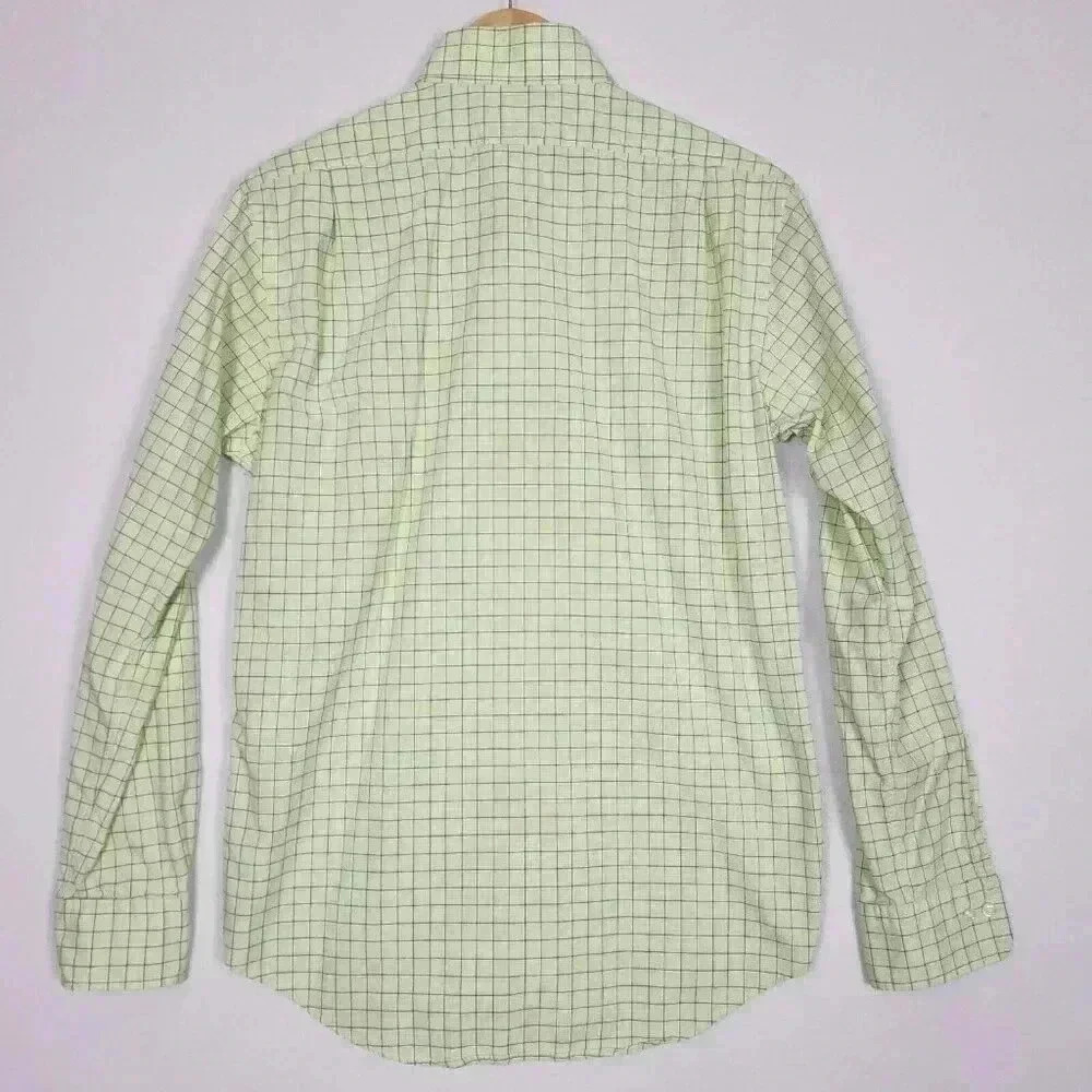 Polo Ralph Lauren Mens Regent Long Sleeve‎ Shirt Button Up 15.5 Checks Pony - Picture 9 of 15